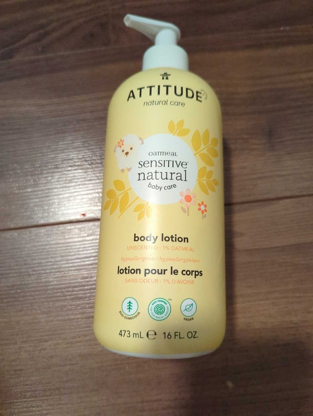 ATTITUDE Sensitive Natural Baby Body Lotion