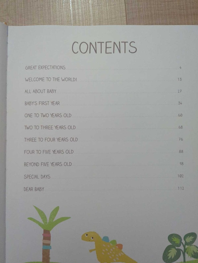 Baby's Book The First Five Years - photo 2