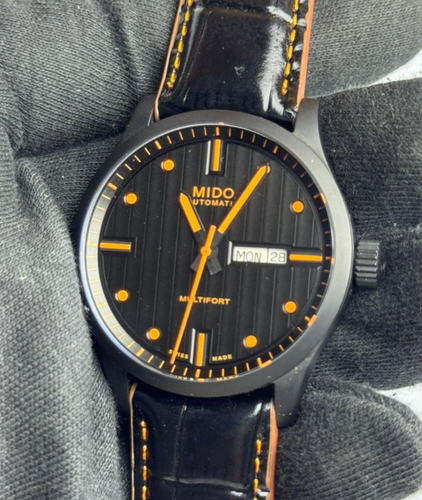 Mido Multifort Mens watch Automatic Swiss made with day/date