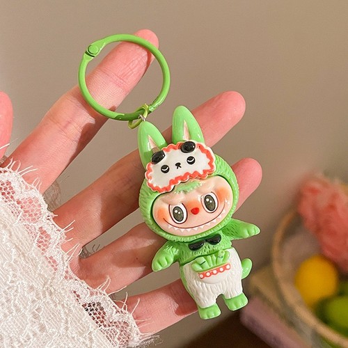 3 pcs Labubu Key Chain Cute Pendant Bag Decoration - photo 5