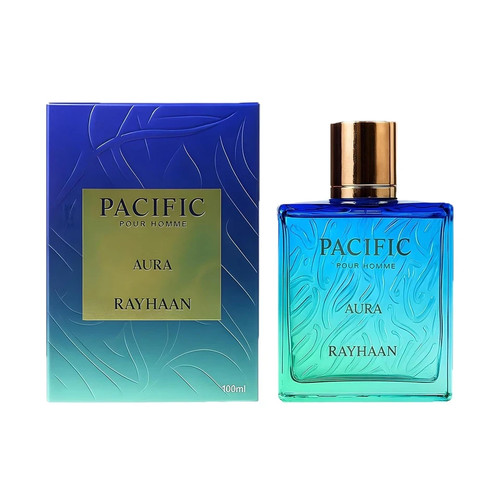 Pacific Aura by Rayhaan Men's Eau De Parfum 3.4 oz / 100ml