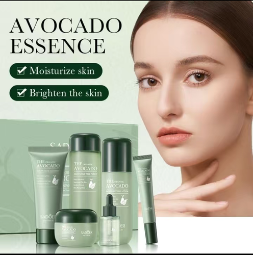 Organic Avocado & Hyaluronic Acid 6-Piece Skincare Set - photo 3