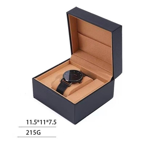 Premium Leather Watch Travel Roll Case - Unisex