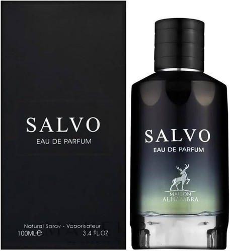 Salvo by Maison Alhambra 3.4 oz EDP Cologne for Men New In Box