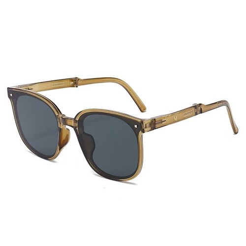 Oversized Square Sunglasses UV400 Retro Shades - photo 4