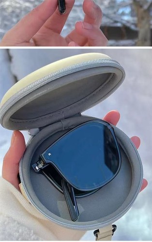 Oversized Square Sunglasses UV400 Retro Shades - photo 5