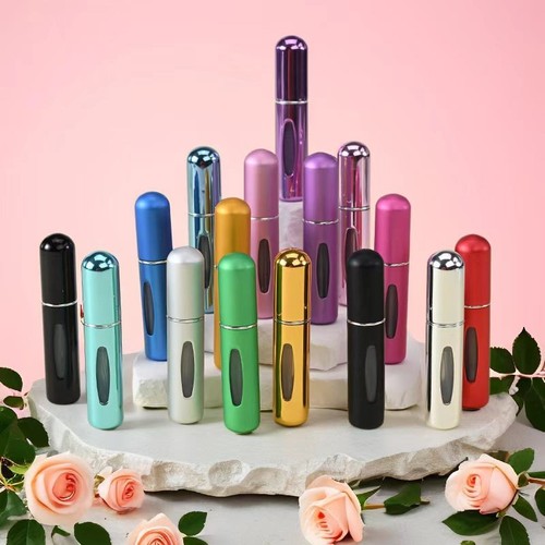 5 PCS Mini Travel Perfume Atomizer Bottle Portable Spray Pump