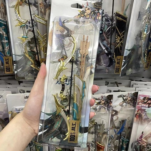 18cm Metal Classical Bow & Arrow Mini Game Weapon Model - photo 2