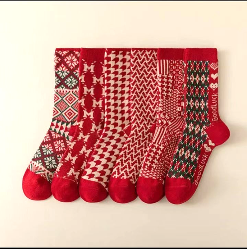 Winter Gift Socks for Girls Double Stripe Design 3 Pairs - photo 5
