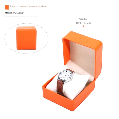 Leather Watch Travel Case Organizer Multi-Purpose Storage - photo 3