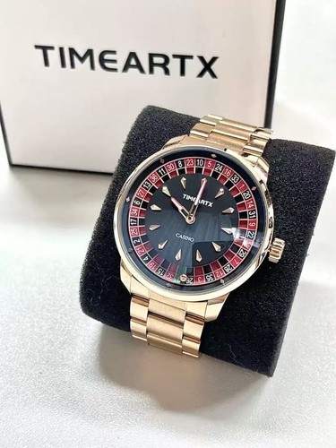 TIMEARTX New Roulette Men's Watch with Luminous Waterproof