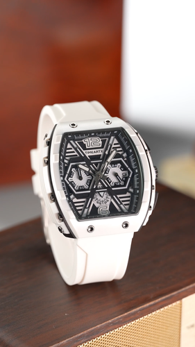 TIMEARTX TA-5670 Tonneau Style Men's Quartz Watch 45MM - photo 2