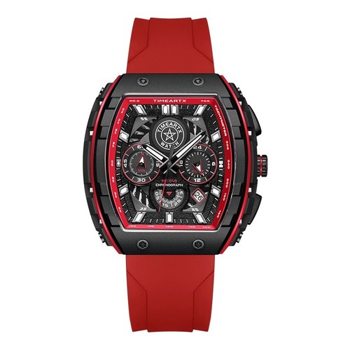 TIMEARTX TA-5670 Tonneau Style Men's Quartz Watch 45MM - photo 3