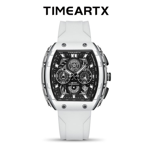 TIMEARTX TA-5670 Tonneau Style Men's Quartz Watch 45MM - photo 4