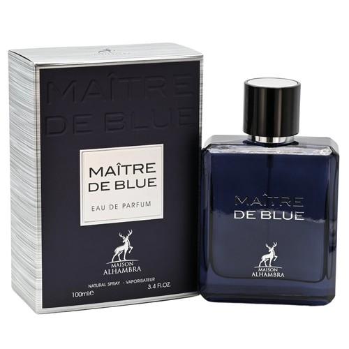 Maitre De Blue by Maison Alhambra for men EDP 3.3 OZ / 100 ML