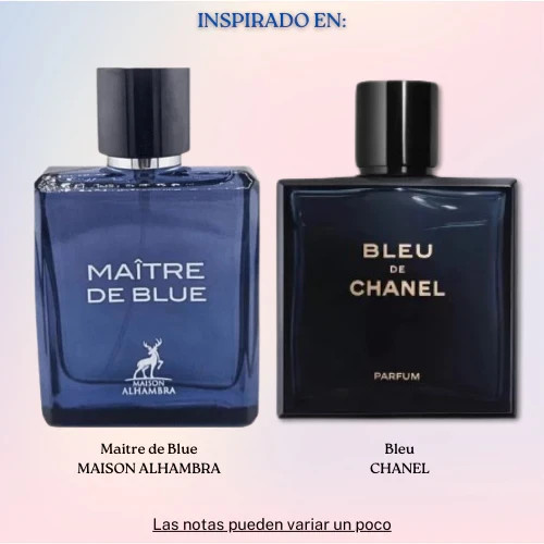 Maitre De Blue by Maison Alhambra for men EDP 3.3 OZ / 100 ML - photo 2