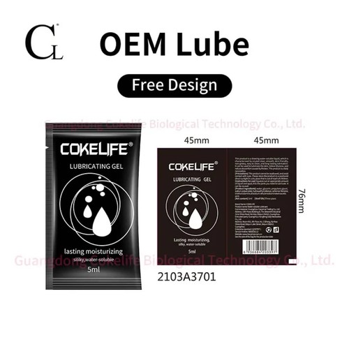 Lube Personal Sex Lubricant Water-Based 10 Pack - photo 3