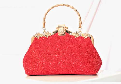 Luxury Style Women's Wedding Banquet Shoulder Bag