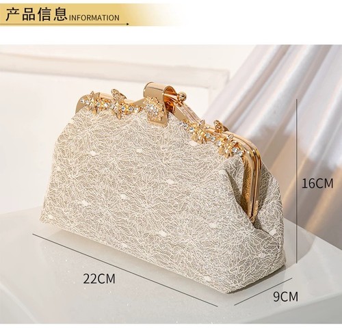 Luxury Style Women's Wedding Banquet Shoulder Bag - photo 4