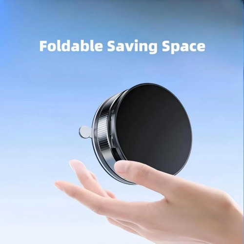 Magnetic Phone Holder for Car Vacuum Suction Cup, 360° - photo 4