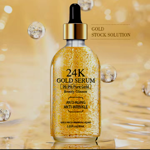 24K Gold Serum 3.3OZ / 100ML - Anti-Aging & Hydration