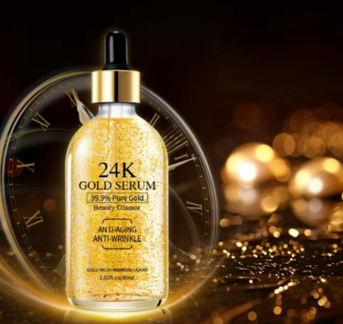 24K Gold Serum 3.3OZ / 100ML - Anti-Aging & Hydration - photo 2