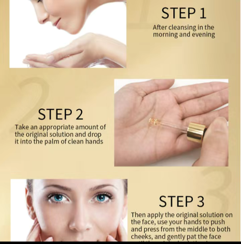 24K Gold Serum 3.3OZ / 100ML - Anti-Aging & Hydration - photo 4
