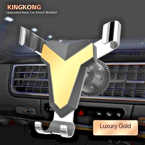KINGKONG Upgraded Base Car Mount Bracket Luxury Gold Finish - photo 4