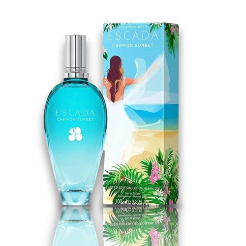 Limited Edition Escada Chiffon Sorbet EDT Spray 3.3 oz