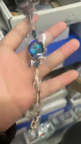 Mokago Blue Rhinestone Smart Watch for Girls - photo 2