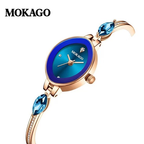 Mokago Blue Rhinestone Smart Watch for Girls - photo 3