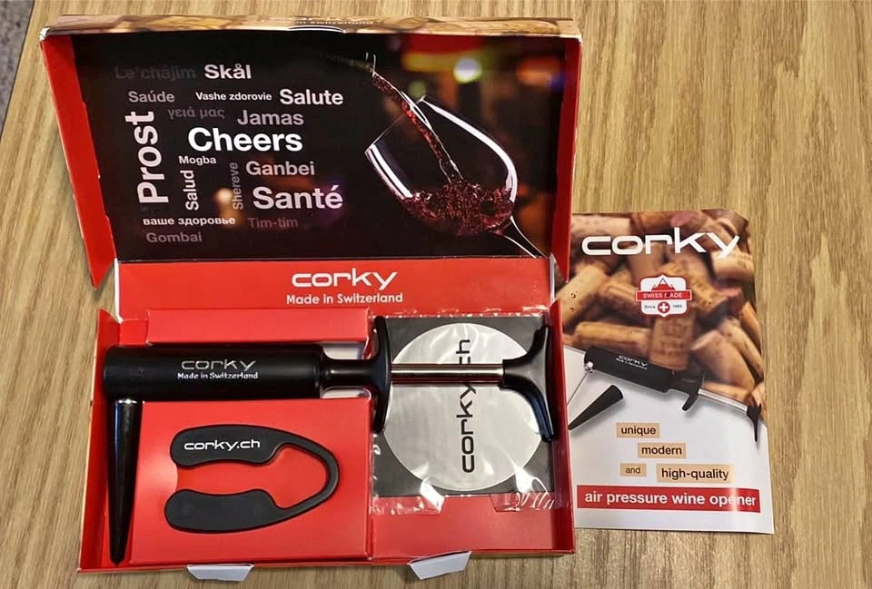 Air Pressure Cork Extractor