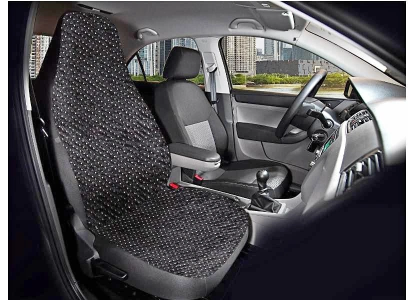 Seat Cover - Metallic Print Fur