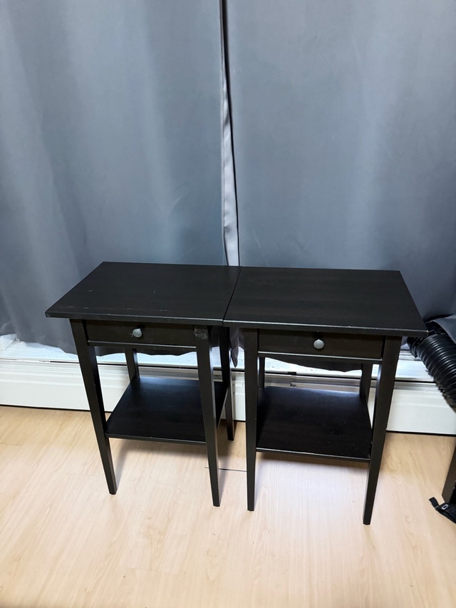 IKEA MALM Bed Frame with Two Nightstands - photo 4