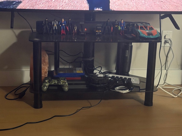 Glass TV Stand