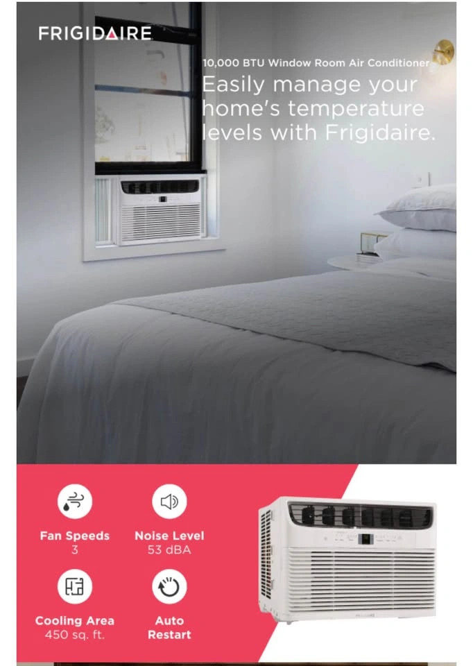 Frigidaire 10,000 BTU Window Air Conditioner - photo 3