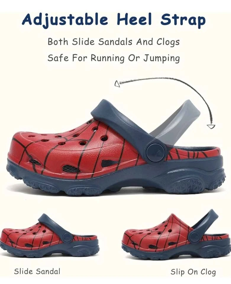 Kids Spider-Man Clogs - Size 4 (Brand New) - photo 4