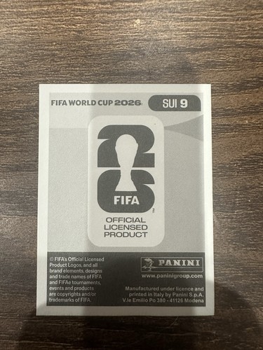 Panini FIFA World Cup 2026 Sticker Green Parallel SUI 9 Granit X - photo 2