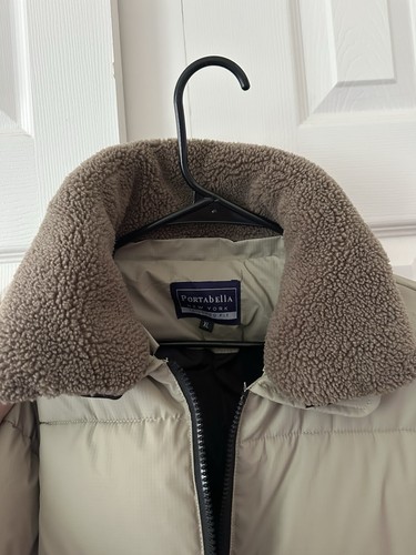 Portabella New York Men’s XL Beige Tailored Puffer Jacket - photo 5