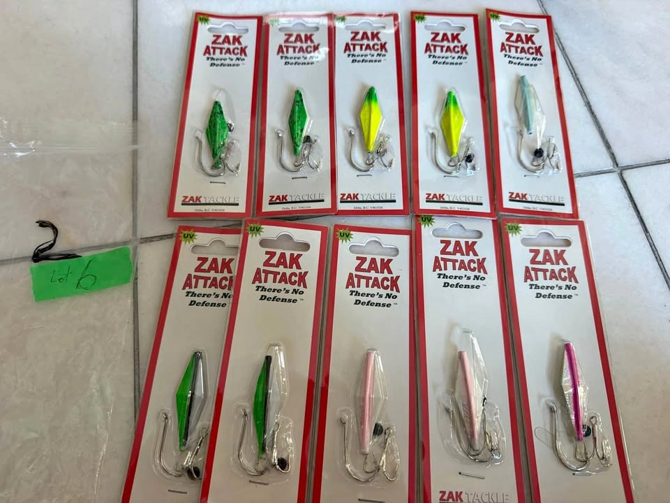 Zak Tackle Zak Attack Fishing Lures 2 inch