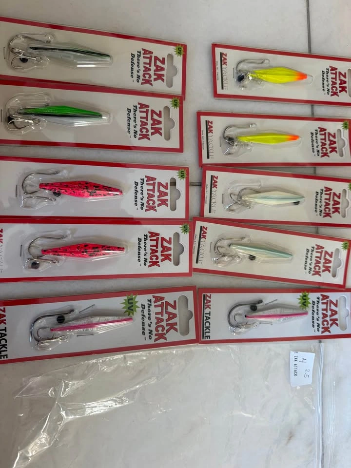 Zak Tackle Zak Attack Fishing Lures lot of 10 (2.5 inch) - photo 2