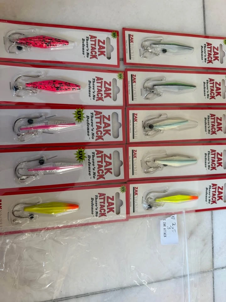 Zak Tackle Zak Attack Fishing Lures lot of 10 (2.5 inch) - photo 3