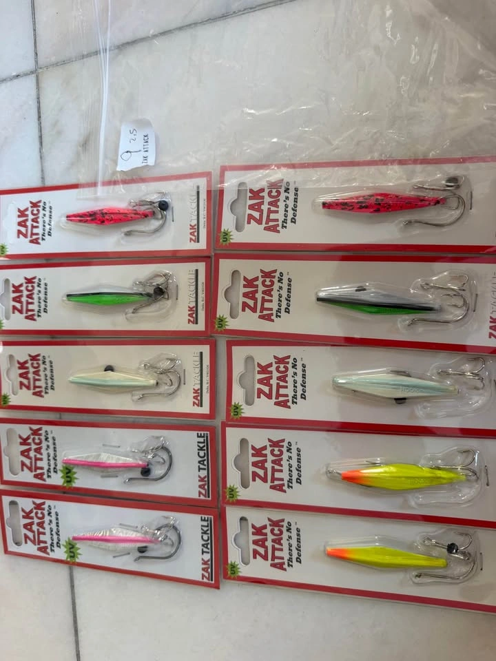 Zak Tackle Zak Attack Fishing Lures lot of 10 (2.5 inch) - photo 4