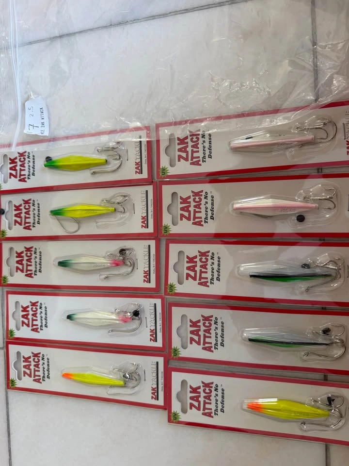 Zak Tackle Zak Attack Fishing Lures lot of 10 (2.5 inch) - photo 5