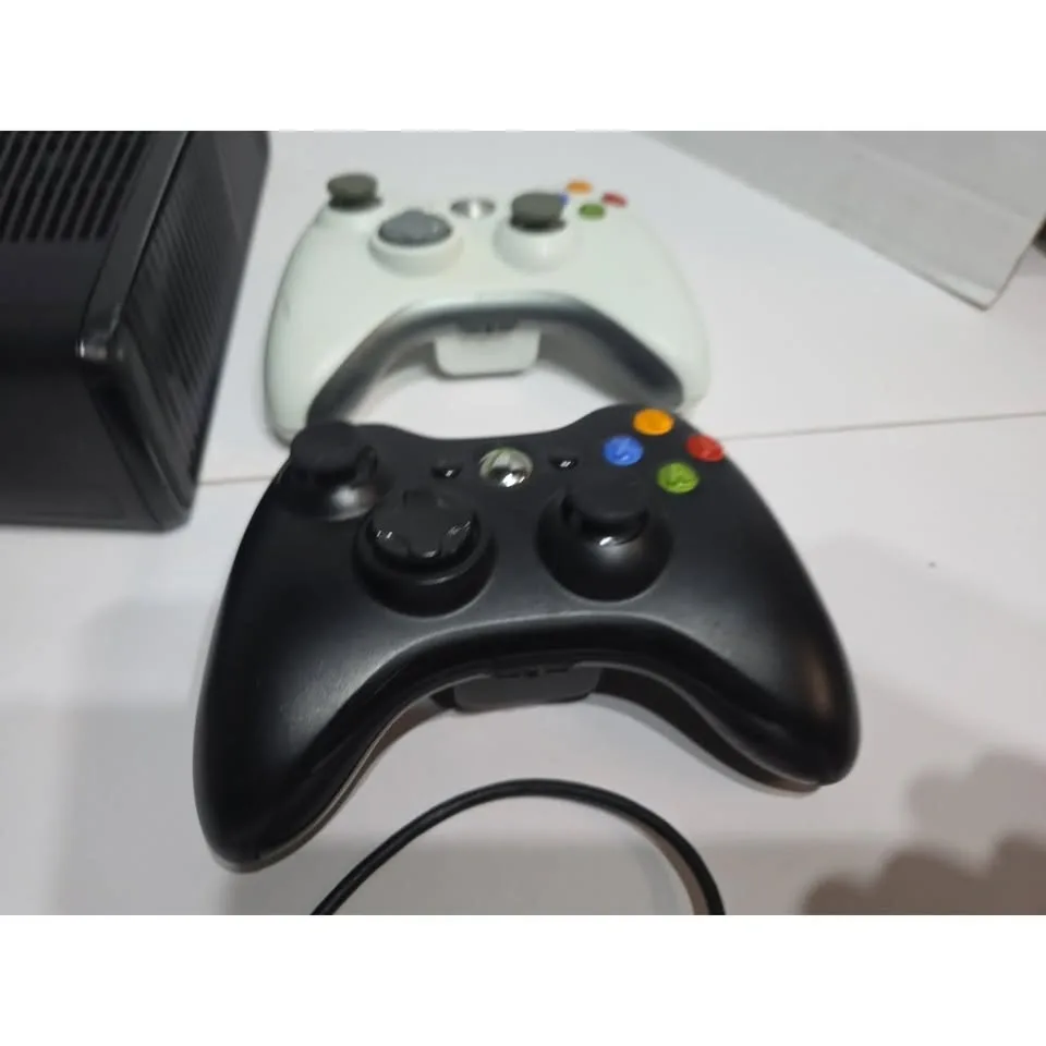 Untested Xbox 360 System Two Controllers And Wireless Network Ad - photo 3