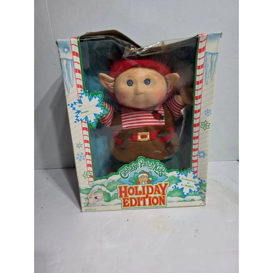 1992 Vintage RARE Cabbage Patch Kids Holiday Edition Doll