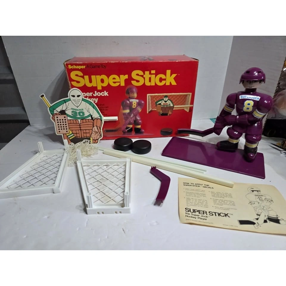 Schaper Super Stick Hockey board game