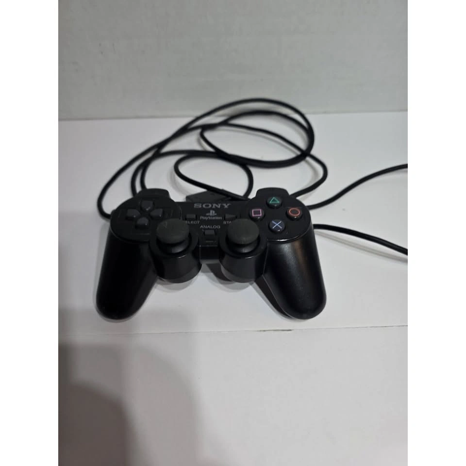 Black Dual Shock 2 Controller Official Sony PlayStation 2 PS2