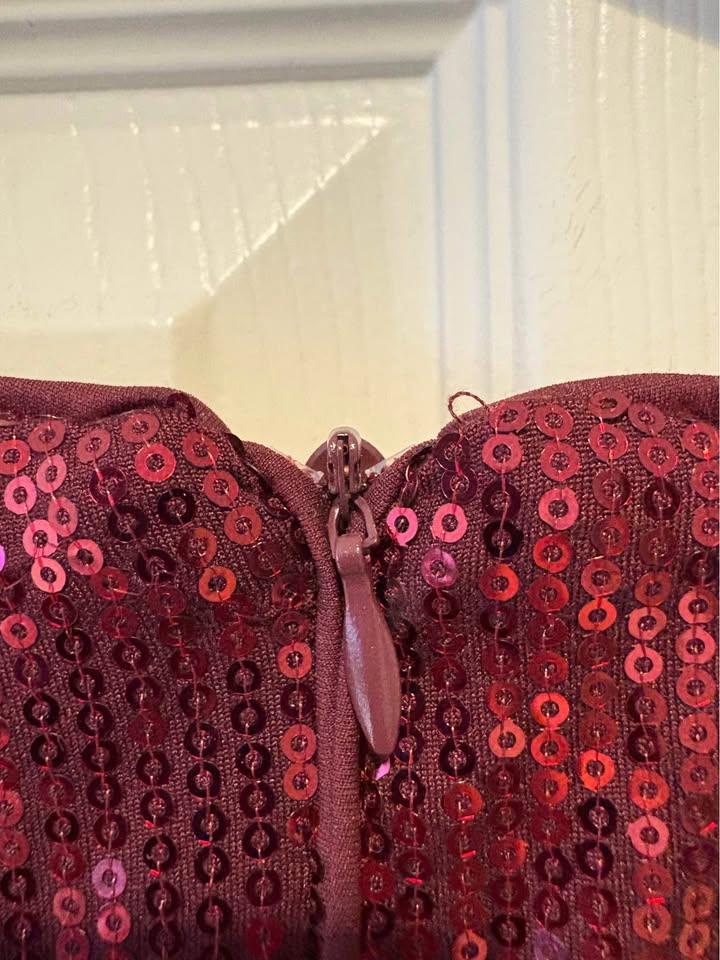 Red Party Dress - photo 3