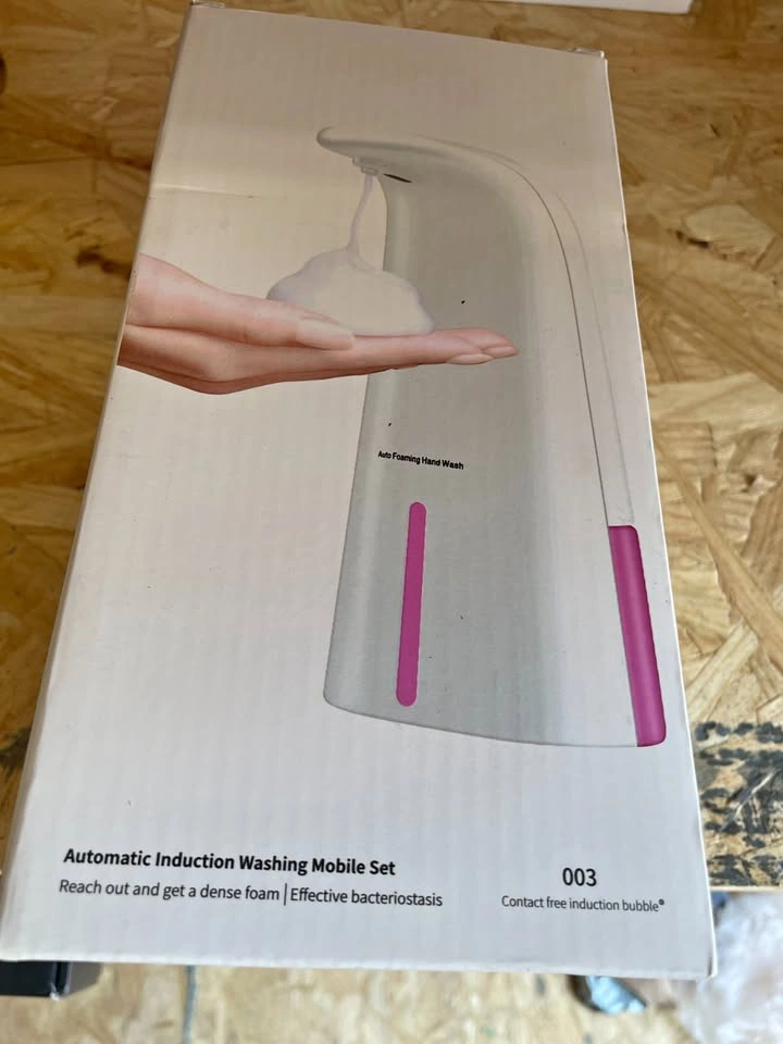 Battery soap dispenser